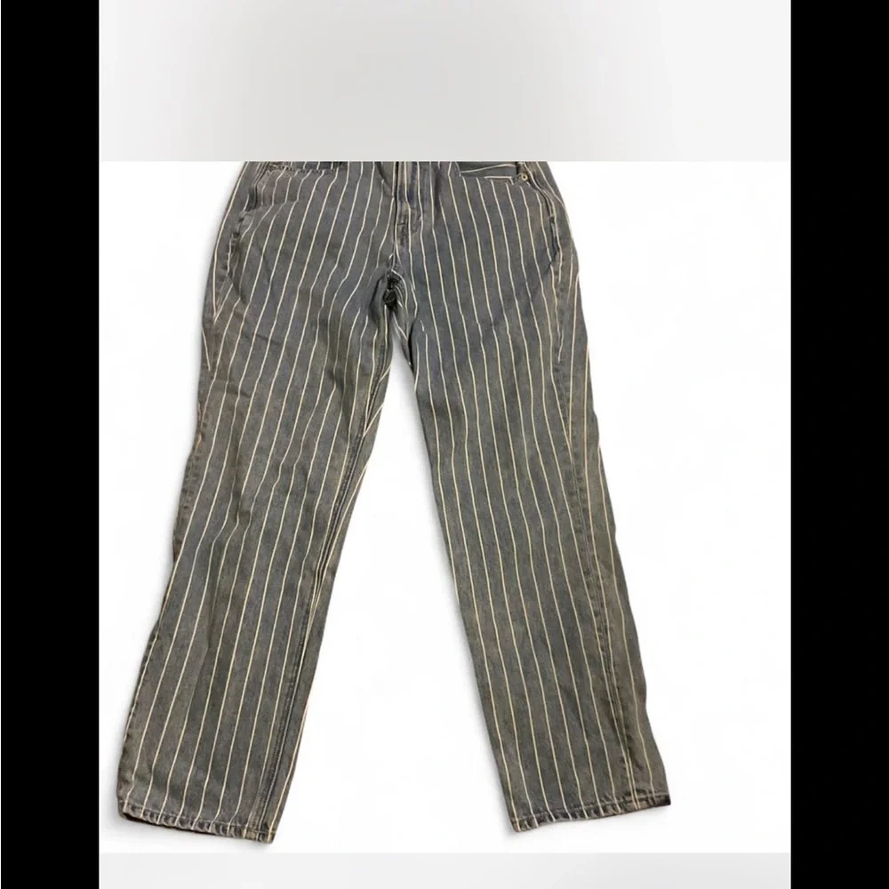 American eagle Striped mom Jean‎